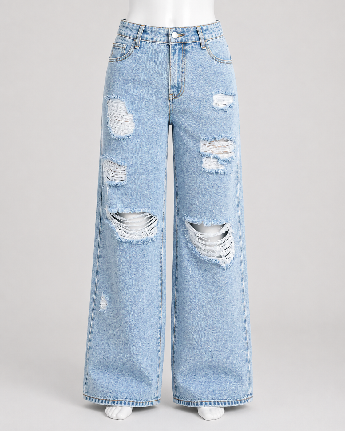 Calça Jeans Wide Leg Feminina